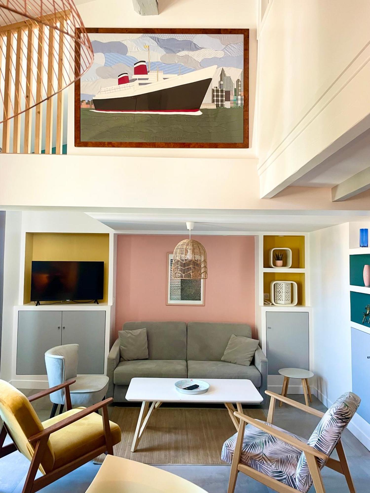 "Zarago 3" T3 Design En Duplex A 2 Pas Du Centre Ville سُت المظهر الخارجي الصورة